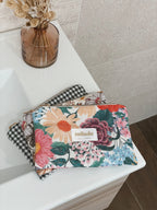 Pochette essential vichy vert