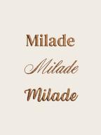A personnaliser — Typographie