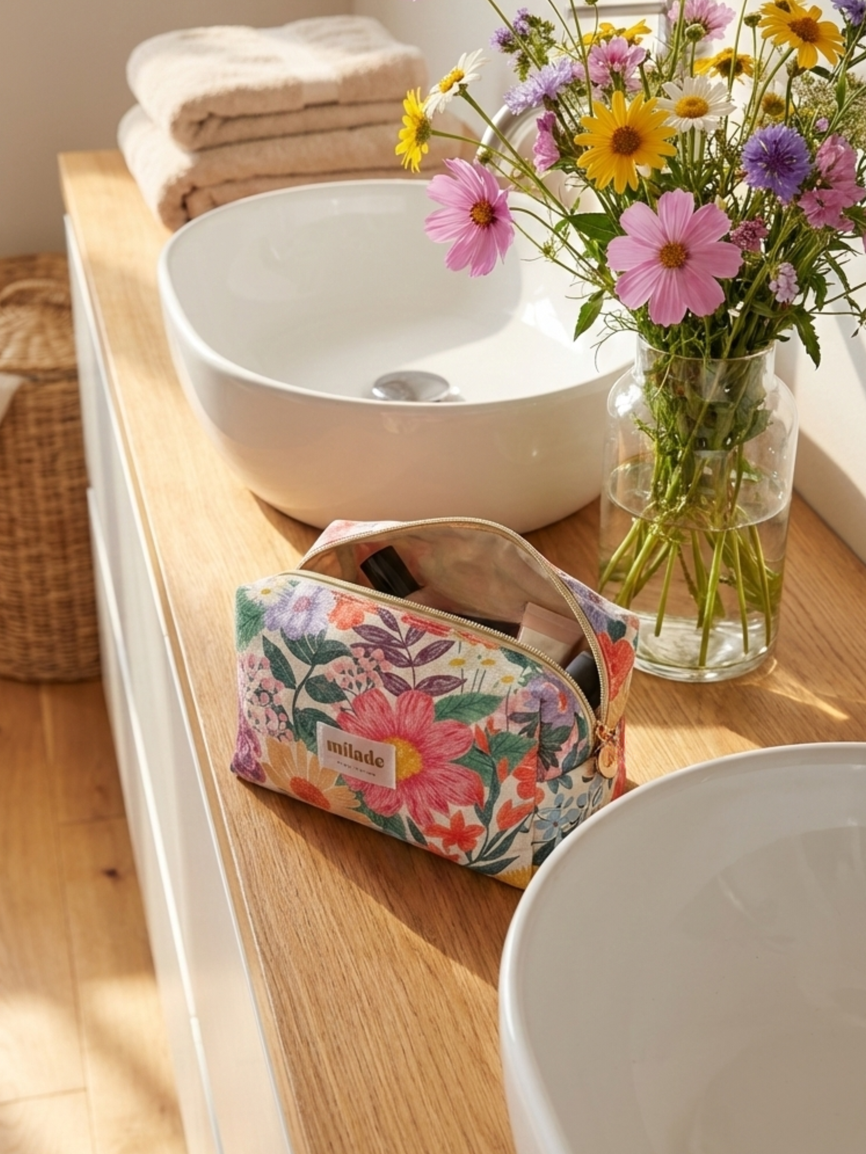 Trousse on-the-go Garden Flowers